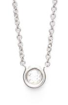 Women's Bony Levy Small Diamond Solitaire Pendant Necklace (limited Edition) (nordstrom Exclusive)