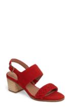 Women's Caslon Carden 2 Sandal M - Red