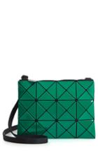Bao Bao Issey Miyake Lucent Two-tone Crossbody Bag - Green