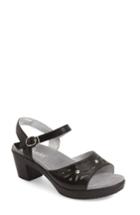 Women's Alegria Reese Cutout Sandal -7.5us / 37eu - Black