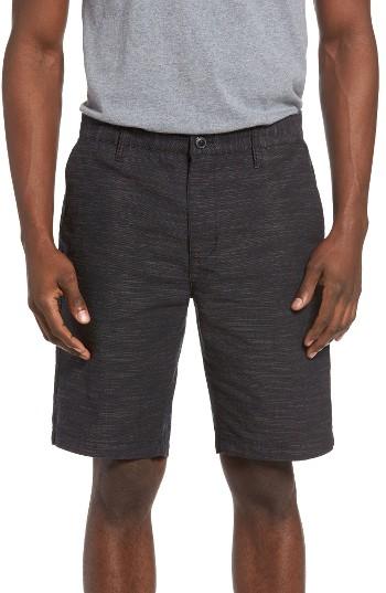 Men's Rvca Twisted Twenty Shorts - Black