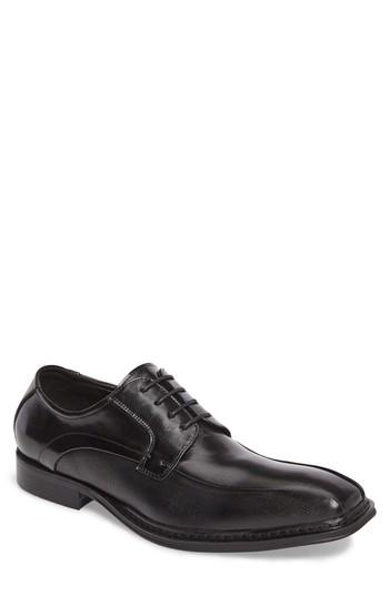 Men's Reaction Kenneth Cole Bicycle Toe Derby .5 M - Black