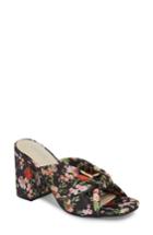 Women's Mia Collette Floral Sandal M - Black