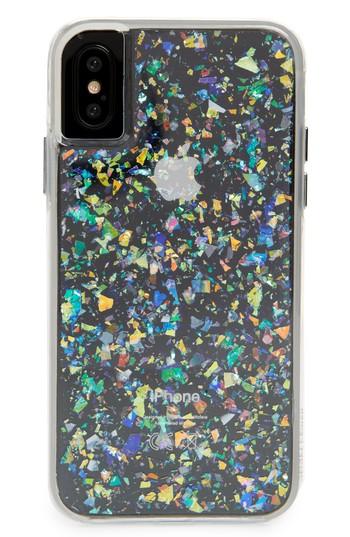 Velvet Caviar Opal Glitter Iphone X Case - Pink