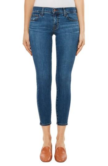 Women's J Brand Crop Skinny Jeans - Blue