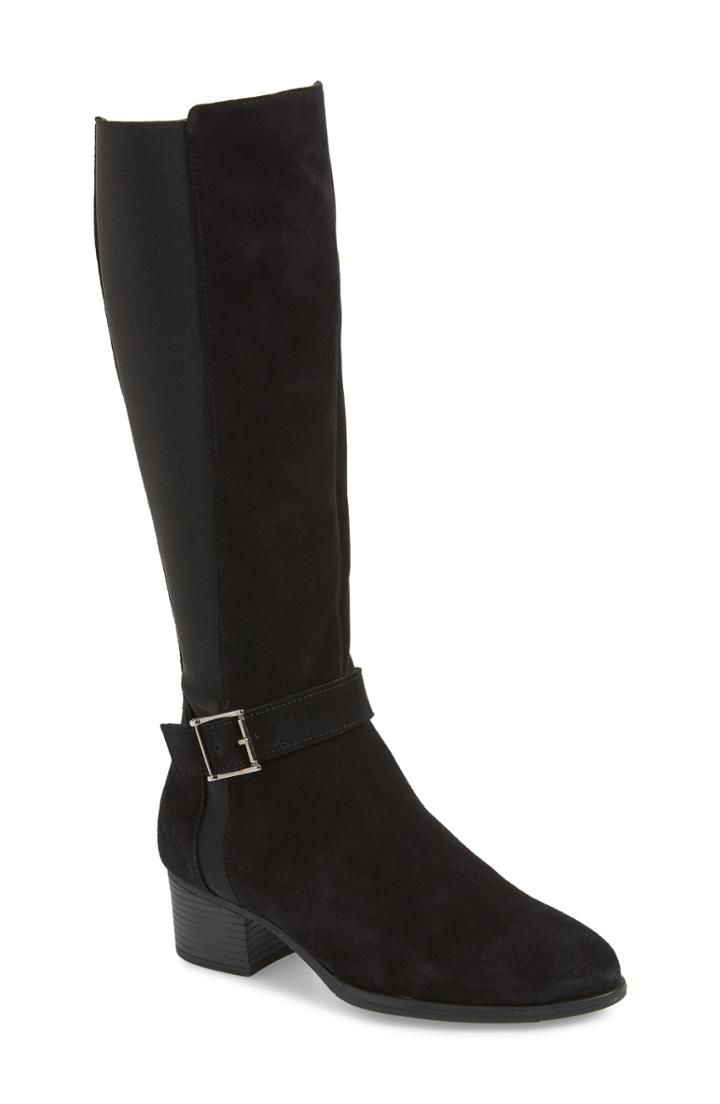 Women's Bos. & Co. Rebel Waterproof Riding Bootie -8.5us / 39eu - Black
