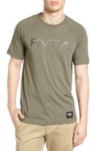 Men's Rvca Runner Graphic T-shirt - Green