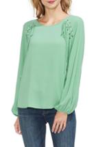 Women's Vince Camuto Tie Blouse - Green