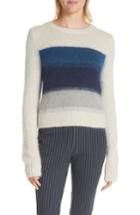 Women's Rag & Bone Holland Ombre Stripe Sweater, Size - Ivory