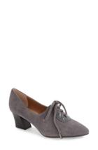 Women's J. Renee Ellam Pointy Toe Lace-up Oxford .5 Aa - Grey
