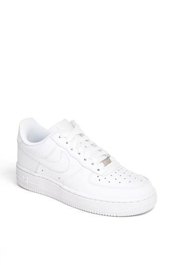 Nike 'air Force 1' Basketball Sneaker Womens White/ White