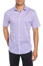 Men's Zachary Prell Stiller Trim Fit Sport Shirt - Purple