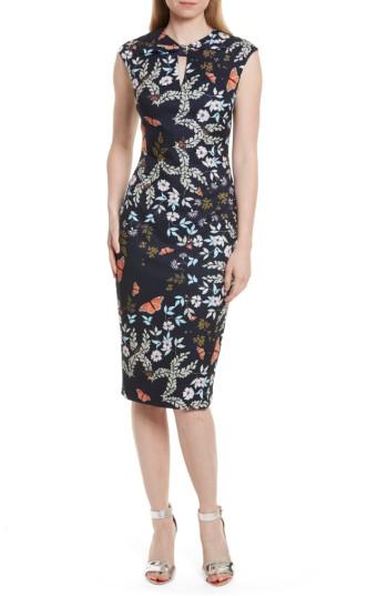 Women's Ted Baker London Kiarra Kyoto Gardens Sheath Dress