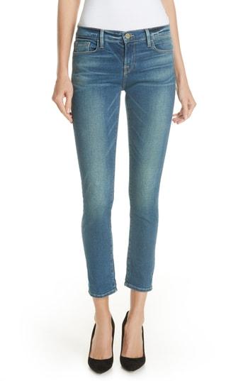 Women's Frame Le Garcon Slim Boyfriend Jeans - Blue