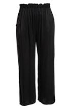 Women's Elvi The Caryat Silk Trousers Us / 8 Uk - Black