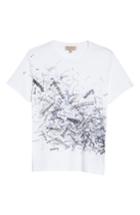 Men's Burberry Becklow Standard Fit Graphic Tee, Size - White