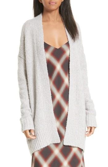 Women's Vince Chunky Knit Cardigan - Grey