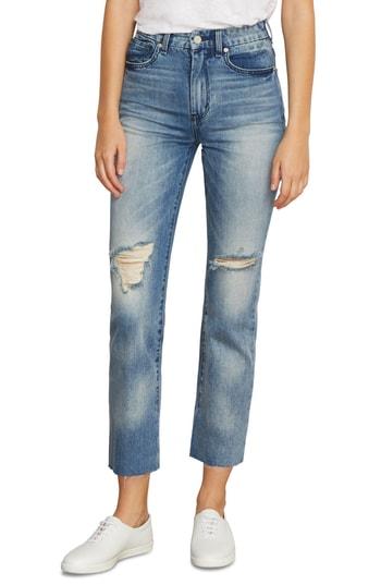 Women's Habitual Pace Split Hem Skinny Jeans - Blue