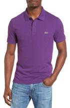 Men's Lacoste Slim Fit Pique Polo (4xl) - Purple
