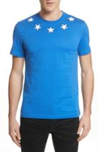 Men's Givenchy Star Applique T-shirt - Blue