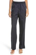 Women's Tibi Snap Side Track Pants, Size - Blue
