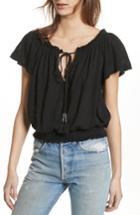 Women's Free People Hummingbird Tee - Black