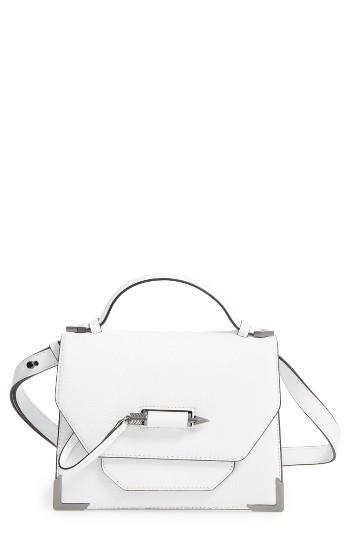 Mackage Keeley Leather Satchel - White