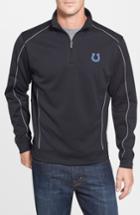 Men's Cutter & Buck Indianapolis Colts - Edge Drytec Moisture Wicking Half Zip Pullover