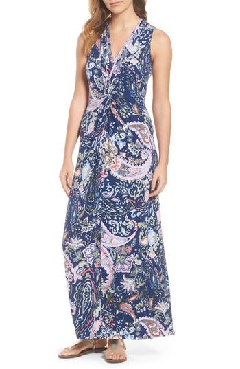 Women's Tommy Bahama Paisley Promenade Maxi Dress - Blue
