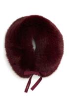 Women's Burberry Genuine Fox Fur Collar