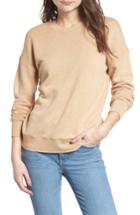 Women's Madewell Mainstay Sweatshirt, Size - Beige