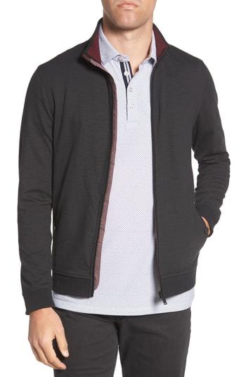 Men's Ted Baker London Jam Trim Fit Jacket (s) - Black