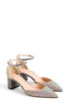 Women's J. Crew Elwood Glitter Pump M - Metallic