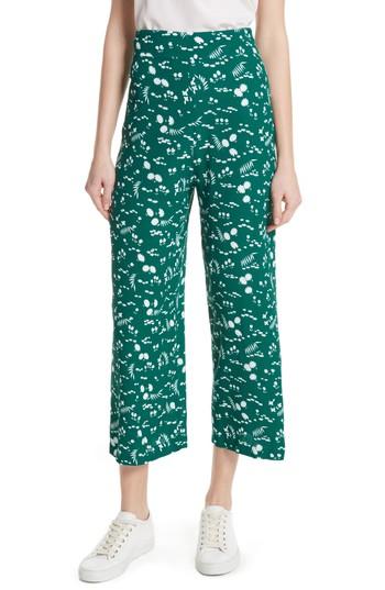 Women's Maje Floral Print Crop Pants