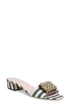 Women's Kate Spade New York Mazie Crystal Embellished Slide Sandal M - Black