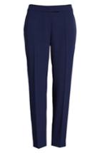 Women's Anne Klein Stretch Crepe Slim Pants - Blue