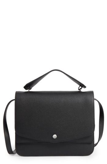 Elizabeth & James Eloise Leather Shoulder Bag - Black