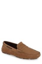 Men's Johnston & Murphy Perforated Driving Loafer M - Brown