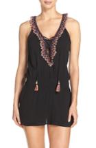 Women's Becca Mardi Gras Cover-up Dress - Black