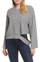 Women's Rdi Bottom Cutout Pullover - Grey