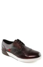 Men's Marc Joseph New York Bridge Street Woven Sneaker M - Brown