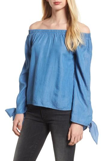 Women's Bishop + Young Avery Off The Shoulder Top - Blue