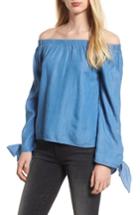 Women's Bishop + Young Avery Off The Shoulder Top - Blue