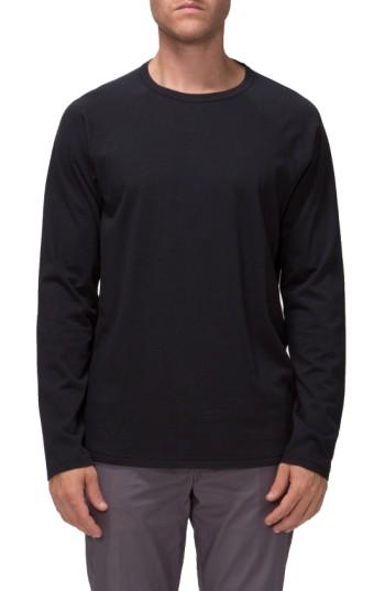 Men's Tavik 'covert Ii' Raglan Long Sleeve T-shirt - Black