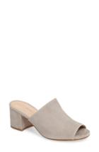 Women's Charles By Charles David Brie Open Toe Mule M - Grey