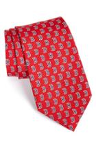 Men's Vineyard Vines Boston Red Sox Silk Tie, Size - Red