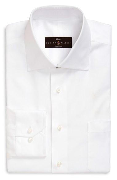 Men's Robert Talbott Fit Solid Dress Shirt