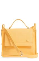 Danielle Nicole Nolan Faux Leather Crossbody Bag - Yellow