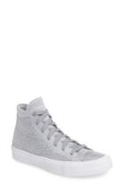 Women's Converse Chuck Taylor All Star Fly Knit High Top Sneaker M - Grey
