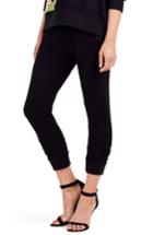 Women's True Religion Brand Jeans Embroidered Jogger Pants - Black